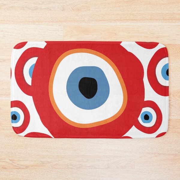 Item preview, Superimposed Red Evil Eye Pattern designed and sold by christabelco.