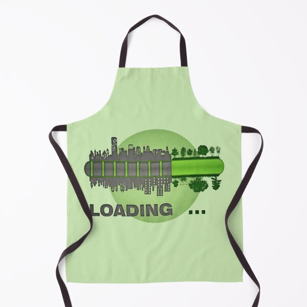 Item preview, Loading bar, Urbanization and pollution concept designed and sold by psychoshadow.