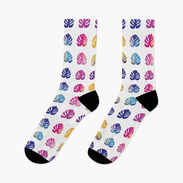 Item preview, Monstera Watercolor Colorful Set designed and sold by Pavnud.