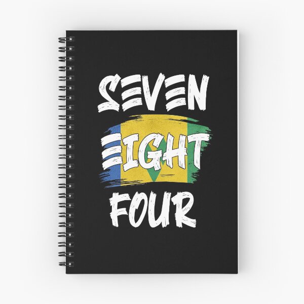 Item preview, Saint Vincent Area Code Seven Eight Four 784 St Vincent Flag designed and sold by Uppercase Tees.