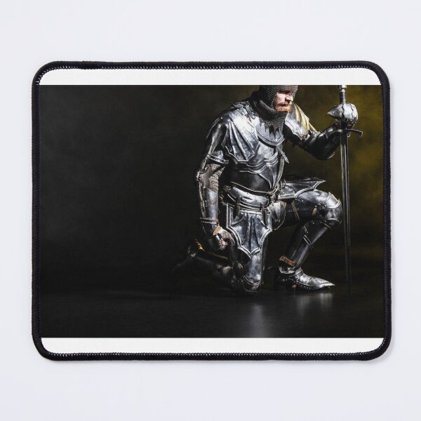 Item preview, A knight kneeling to his king designed and sold by NiceArtsPlace.