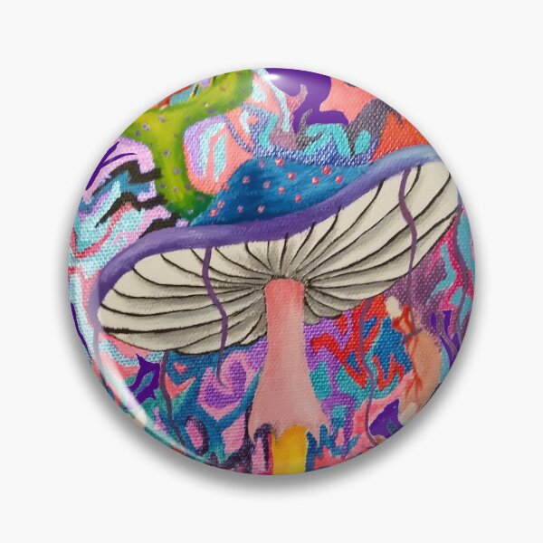 Item preview, Psychedelic mushroom designed and sold by HellAngelVero.