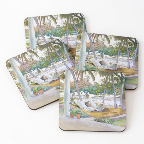 Item preview, Figure in Hammock, Florida (1917) by John Singer Sargent. designed and sold by FindYouByZ.