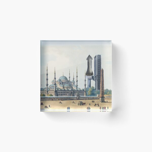 Item preview, Ancient times, Space X, Starship fan art, gift idea for Space lovers designed and sold by HazardPaay.