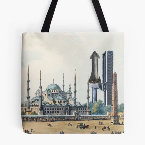 Item preview, Ancient times, Space X, Starship fan art, gift idea for Space lovers designed and sold by HazardPaay.