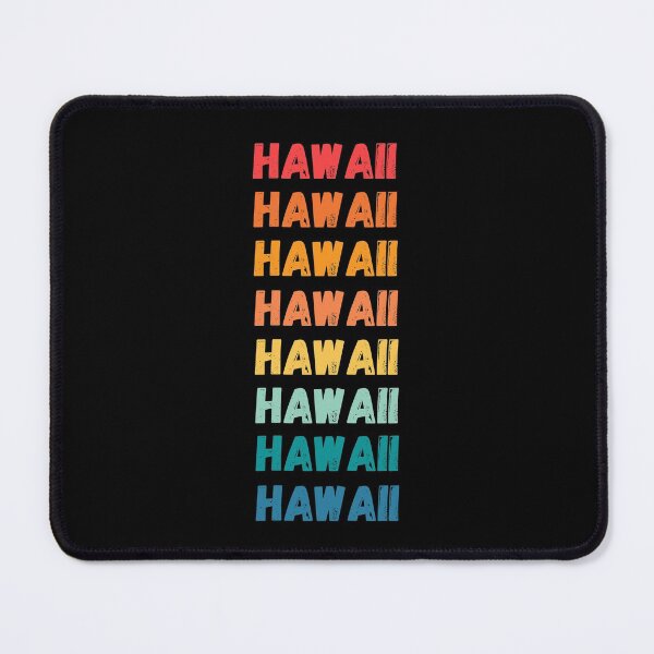 Item preview, HAWAII - repeated retro vintage sunset colors with a distressed design effect Graphic T-Shirt | Essential T-shirt designed and sold by printdot.