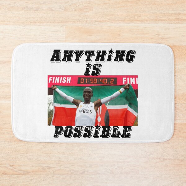 Item preview, Anything is possible, Amazing Eliud Kipchoge, I love Eliud Kipchoge, history is made, No human is limited, 1:59:40, Olympic Gold Medalist, Kenya designed and sold by 732Studio.