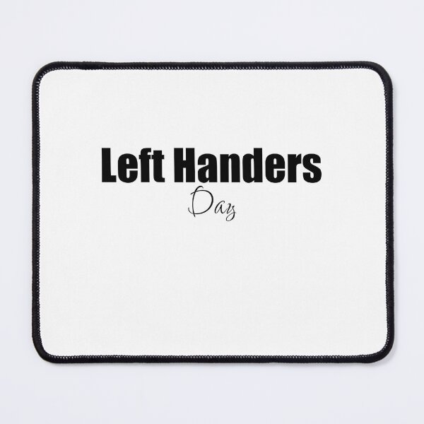 Item preview, international left handers day designed and sold by BOULMKAN.