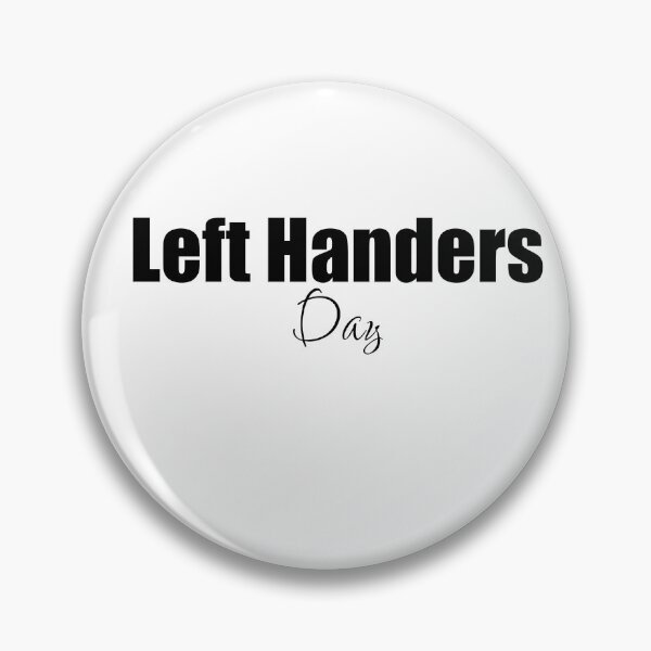 Item preview, international left handers day designed and sold by BOULMKAN.