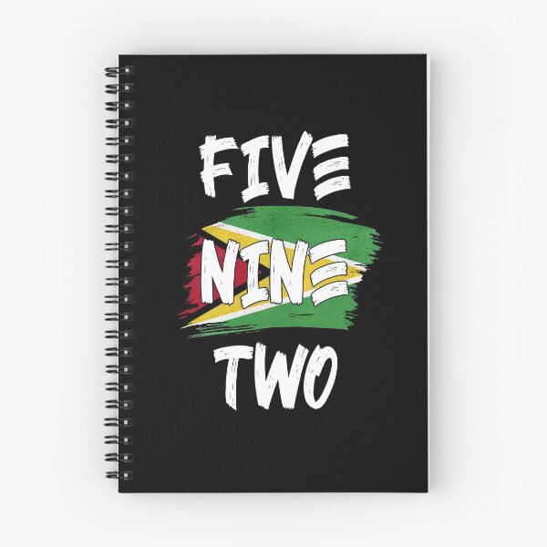 Item preview, Guyana Area Code Five Nine Two 592 Guyanese Flag designed and sold by Uppercase Tees.