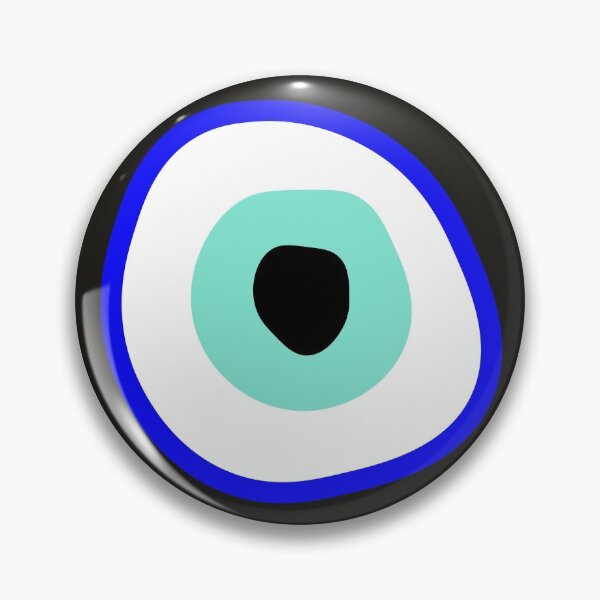 Item preview, Solo black evil eye designed and sold by christabelco.