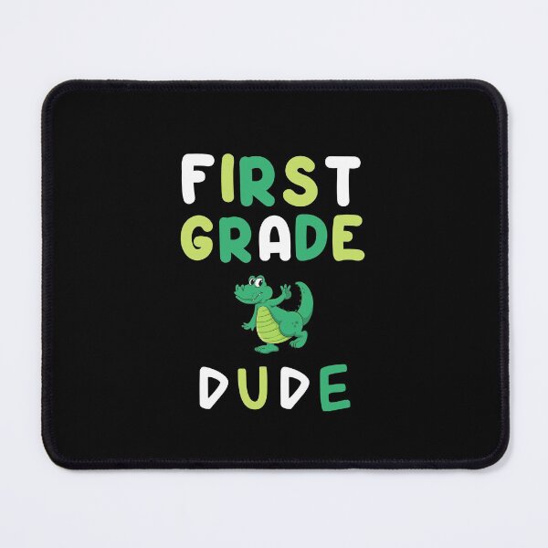 Item preview, First Grade Dude - Funny Crocodile - Gift for Son or Nephew designed and sold by CactusFamily.