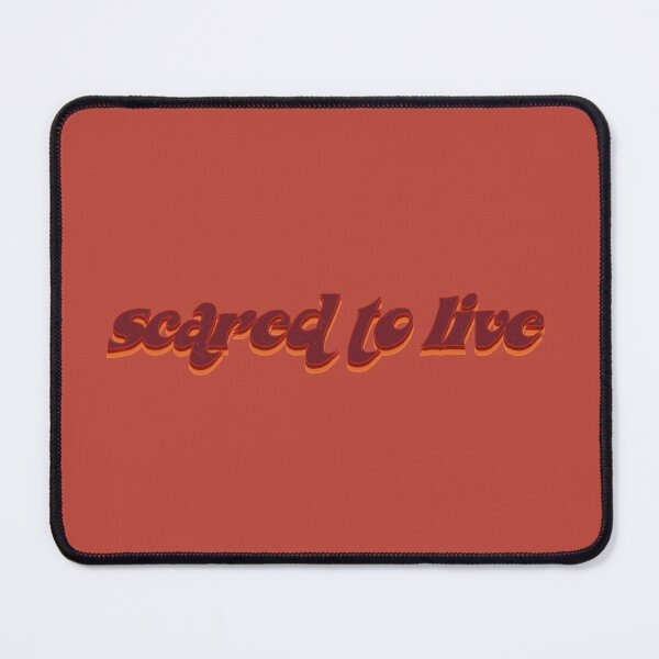 Item preview, scared to live designed and sold by vbsartwork.
