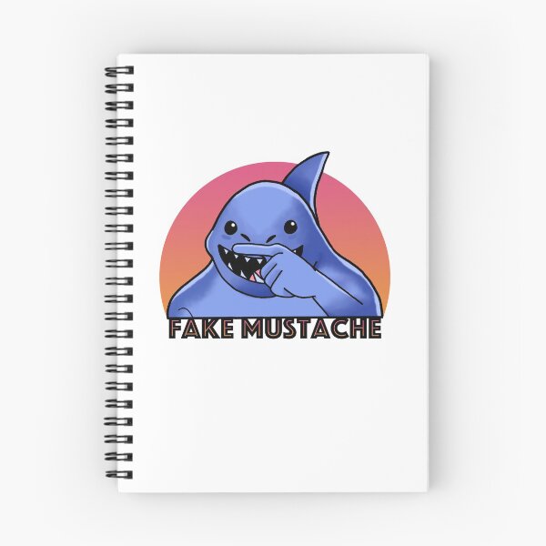 Item preview, King Shark "Fake Mustache" designed and sold by CreamCandyDandy.