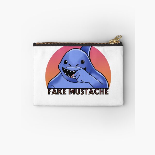 Item preview, King Shark "Fake Mustache" designed and sold by CreamCandyDandy.