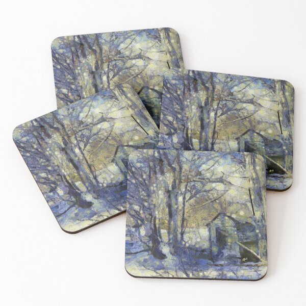 Item preview, Outhouse in Snow designed and sold by Claire Bull.