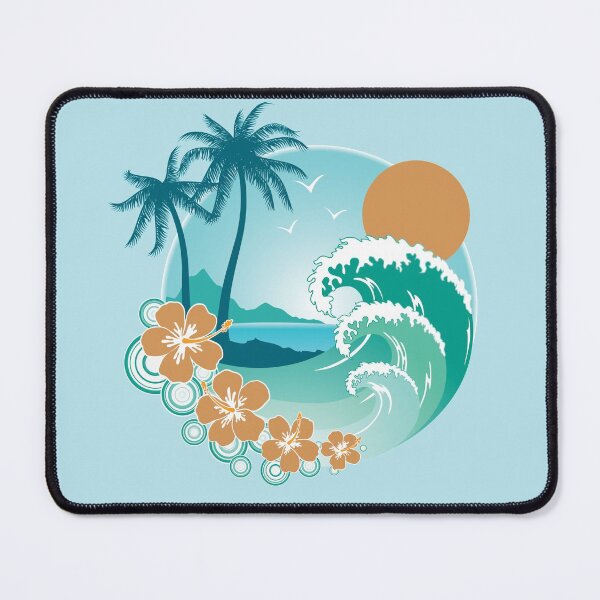 Item preview, Beach Vacation Palm Tree T-shirt Island Sea Hello Summer designed and sold by cssdru.