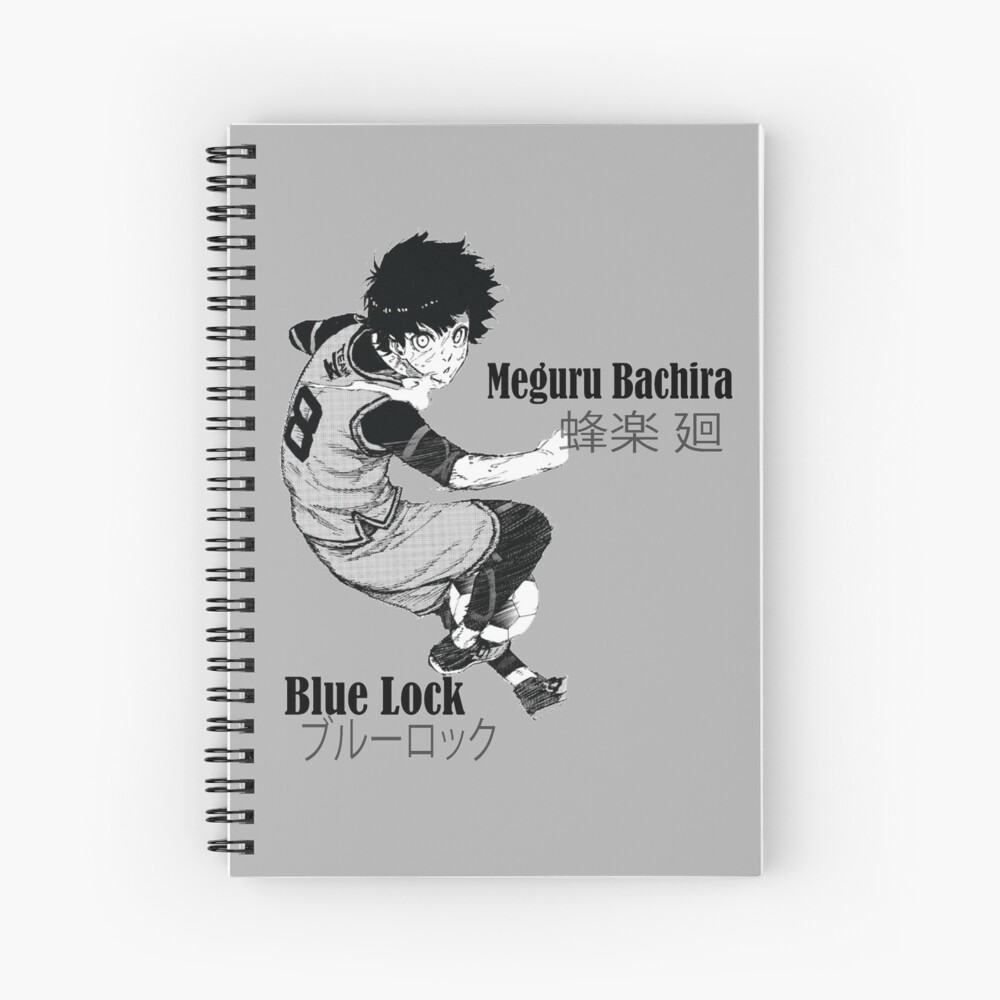 Meguru Bachira Manga Panel | Spiral Notebook