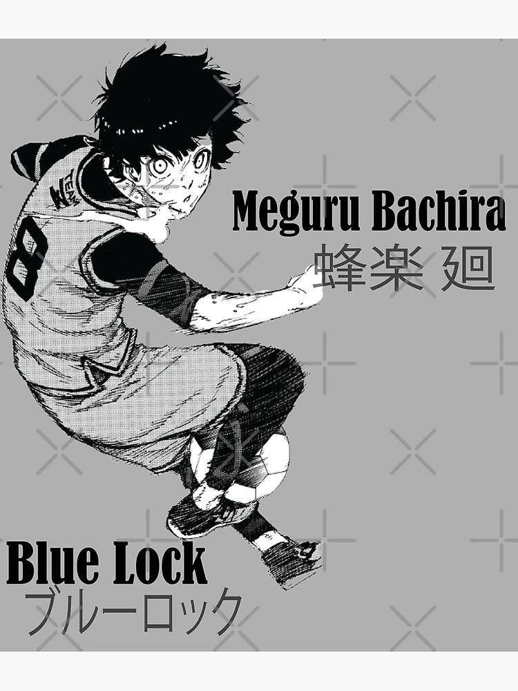 JIAHF Anime Poster Blue Lock Bachira Meguru Fanart Canvas Art