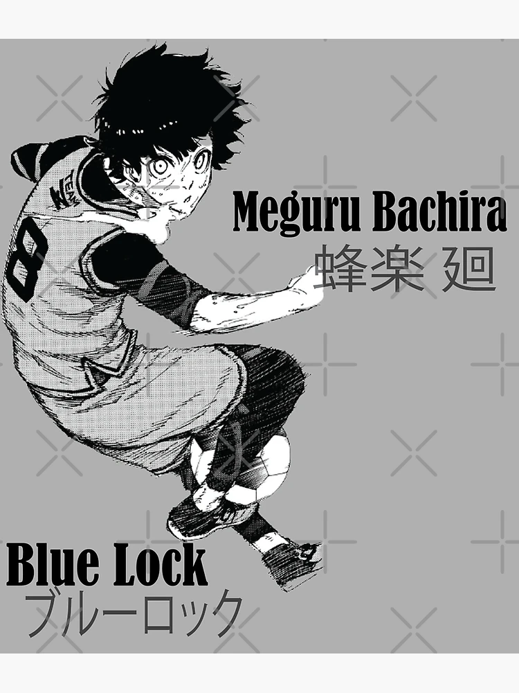 JIAHF Anime Poster Blue Lock Bachira Meguru Fanart Poster