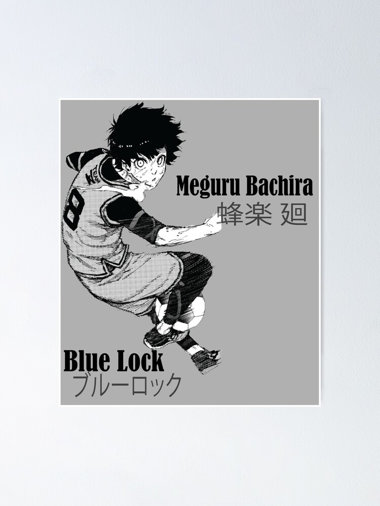 Blue Lock Meguru Bachira Anime Poster Canvas Poster Wall Art Decor