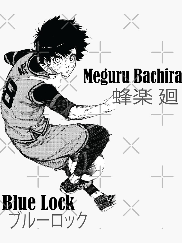 Meguru Bachira - Blue lock Sticker for Sale by Arwain