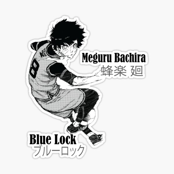 Meguru Bachira - Blue lock Sticker for Sale by Arwain