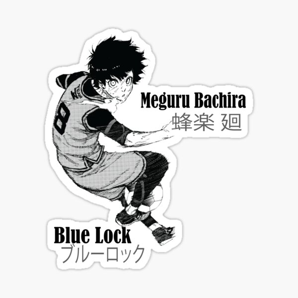 Blue Lock Meguru Bachira - Blue Lock - Sticker