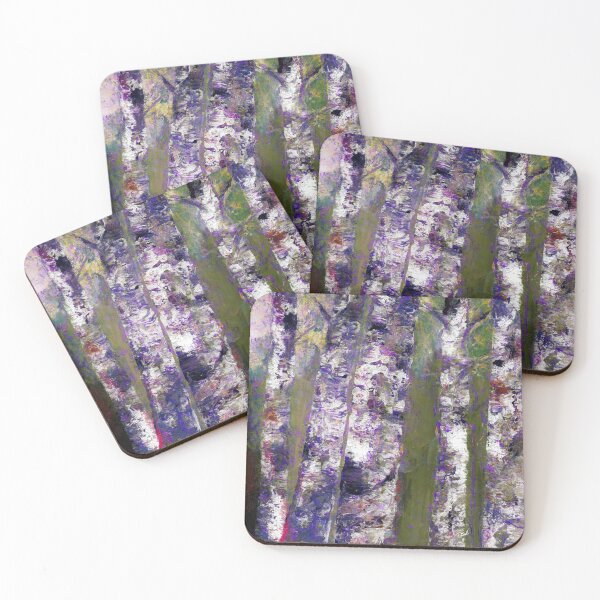 Item preview, Birches At Dusk designed and sold by Claire Bull.