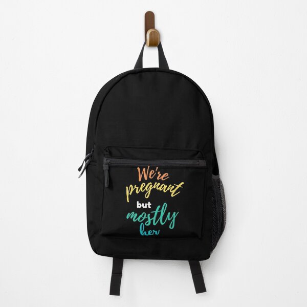 Item preview, Mens We're Pregnant But Mostly Her - New Dad Announcement designed and sold by teemenia.