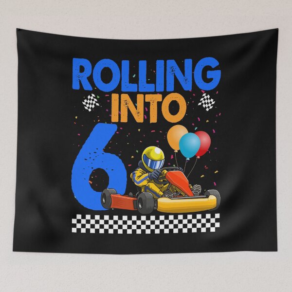 Item preview, Rolling Into 6 Kart Racer designed and sold by Bendthetrend.