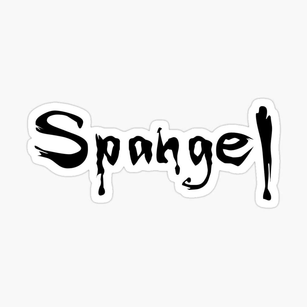 Spangel Sticker for Sale by dallit4