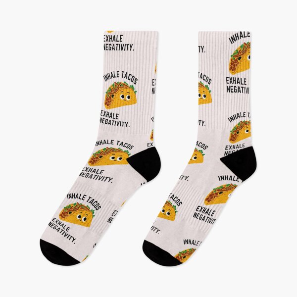Item preview, Inhale tacos exhale negativity - kawai taco - positive vibes designed and sold by theslowdown.