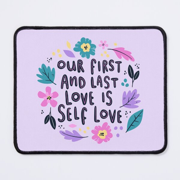 Item preview, Our First and Last Love is Self Love on Lilac designed and sold by ReesDesigns.
