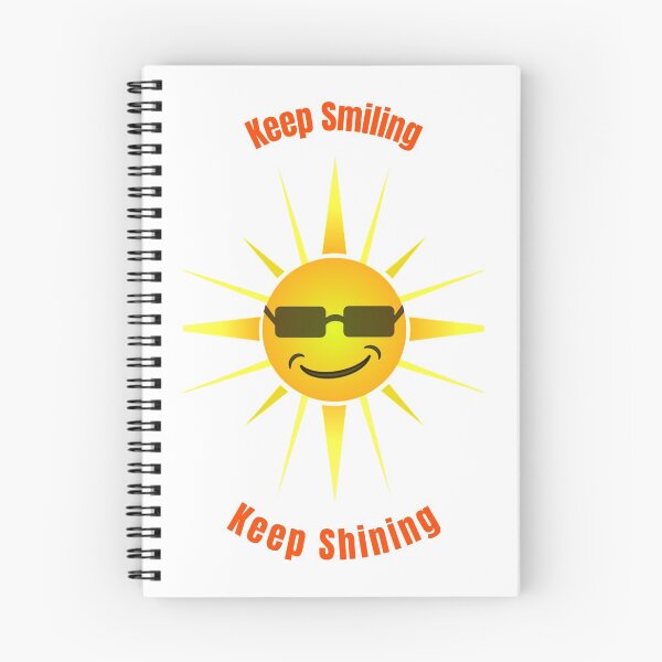 Item preview, Keep Smiling and Keep Shining Positive Quote designed and sold by Queen1120.