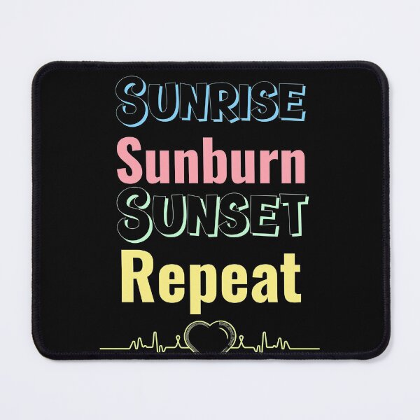 Item preview, Sunrise Sunburn Sunset Repeat designed and sold by Analee & K.