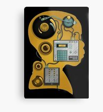 J dilla dj Metal Print