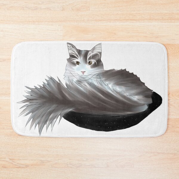 Item preview, Majestic cat in starry bowl designed and sold by M Minerrale.