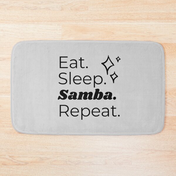 Item preview, Eat Sleep Samba Repeat designed and sold by HappyClover.