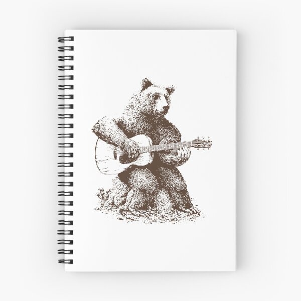 Item preview, BEAR PLAYING GUITAR designed and sold by Gerardo72.