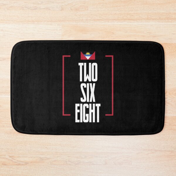 Item preview, Antigua and Barbuda  Area Code Two Six Four 268  Antiguan Flag designed and sold by Uppercase Tees.