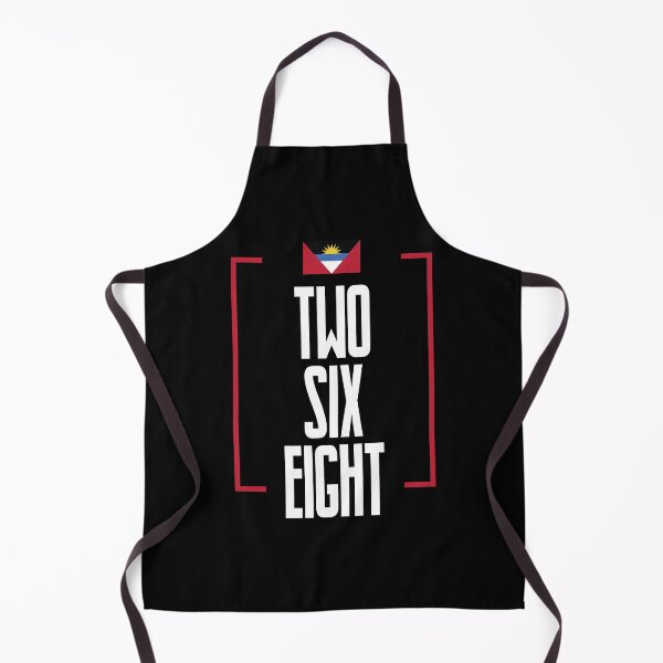 Item preview, Antigua and Barbuda Area Code Two Six Four 268 Antiguan Flag designed and sold by Uppercase Tees.