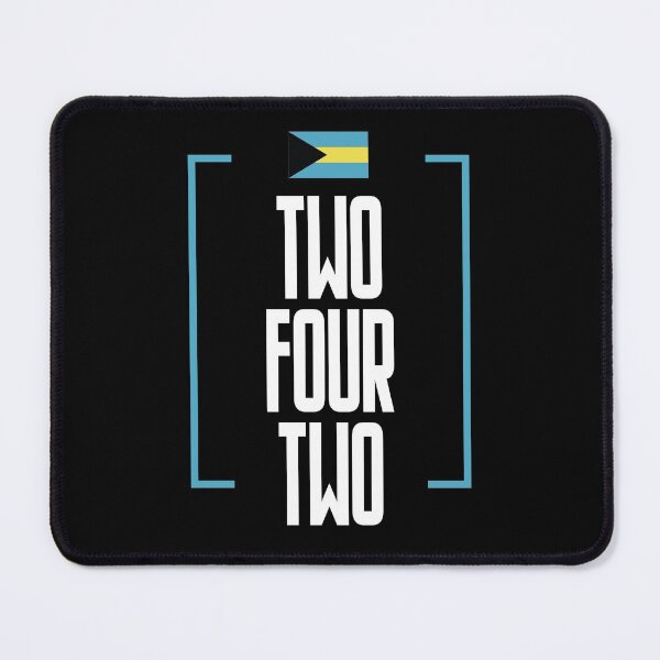Item preview, Bahamas Area Code Two Four Two 242 Bahamian Flag designed and sold by Uppercase Tees.