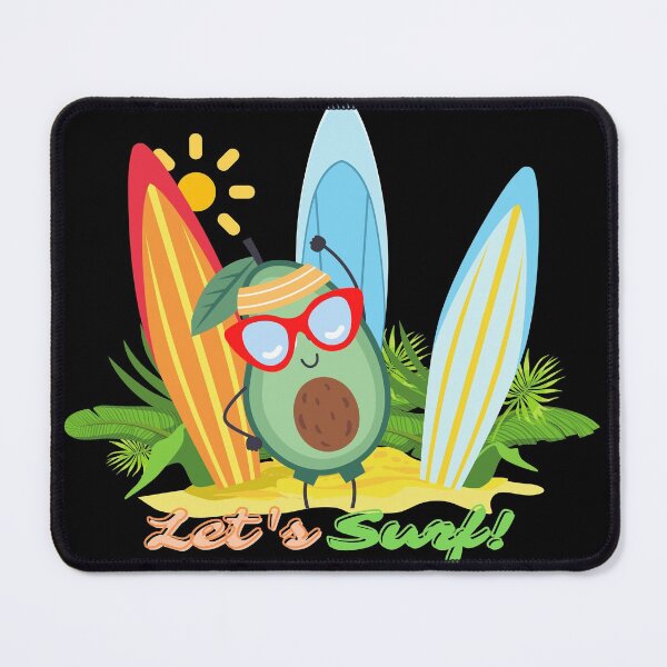 Item preview, Funny Avocado Surfing  designed and sold by A-priori.