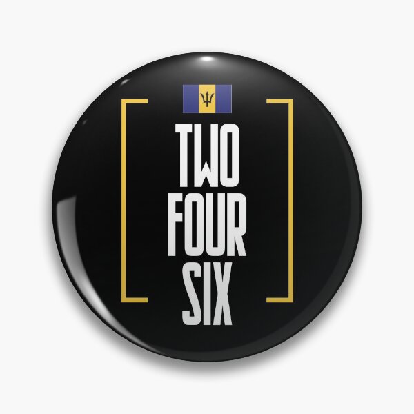 Item preview, Barbados Area Code Two Four Six 246 Barbadian Flag designed and sold by Uppercase Tees.