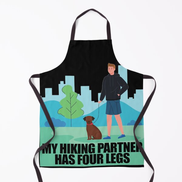Item preview, My Hiking Partner Has Four Legs designed and sold by NuarzDesign.