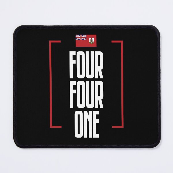 Item preview, Bermuda Area Code Four Four One 441 Bermudan Flag designed and sold by Uppercase Tees.