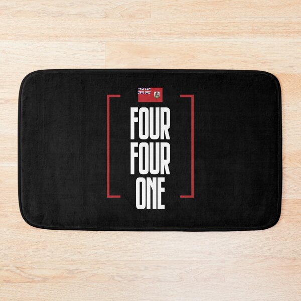 Item preview, Bermuda Area Code Four Four One 441 Bermudan Flag designed and sold by Uppercase Tees.