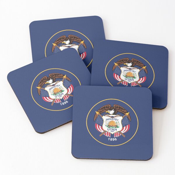 Item preview, Utah State Flag designed and sold by Derek Rebuck.