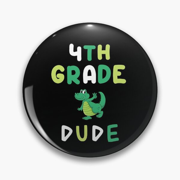 Item preview, 4th Grade Dude - Cute Baby Crocodile - Gift for Son or Nephew designed and sold by CactusFamily.